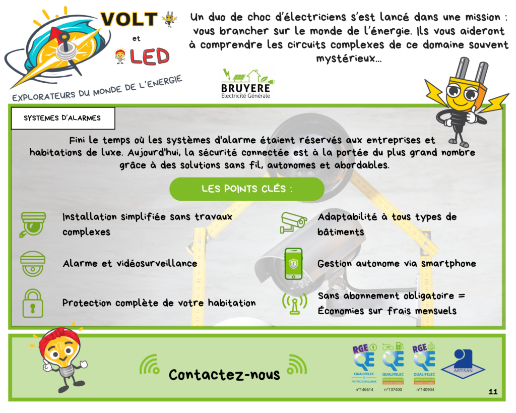 systèmes d'alarme