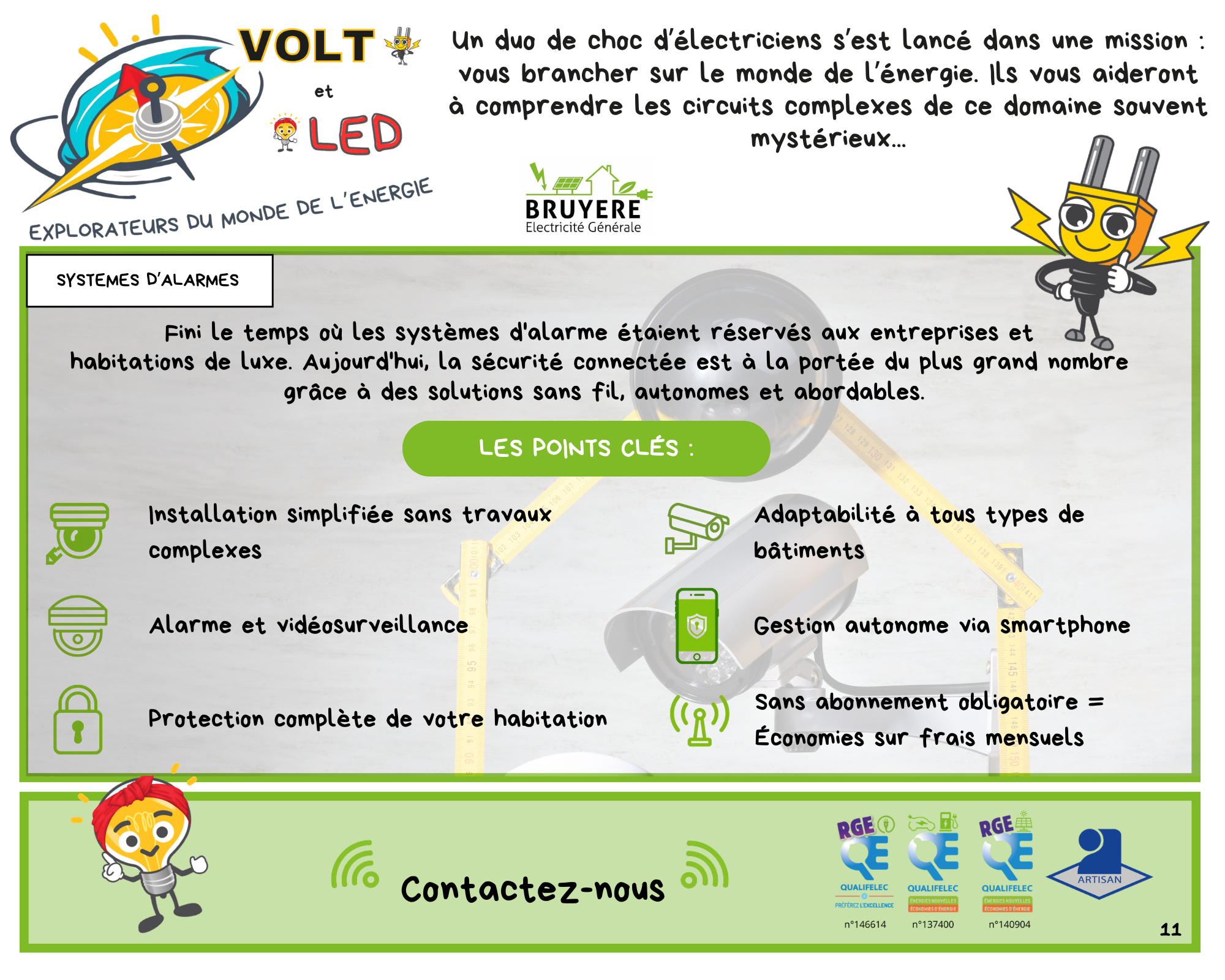 systèmes d'alarme