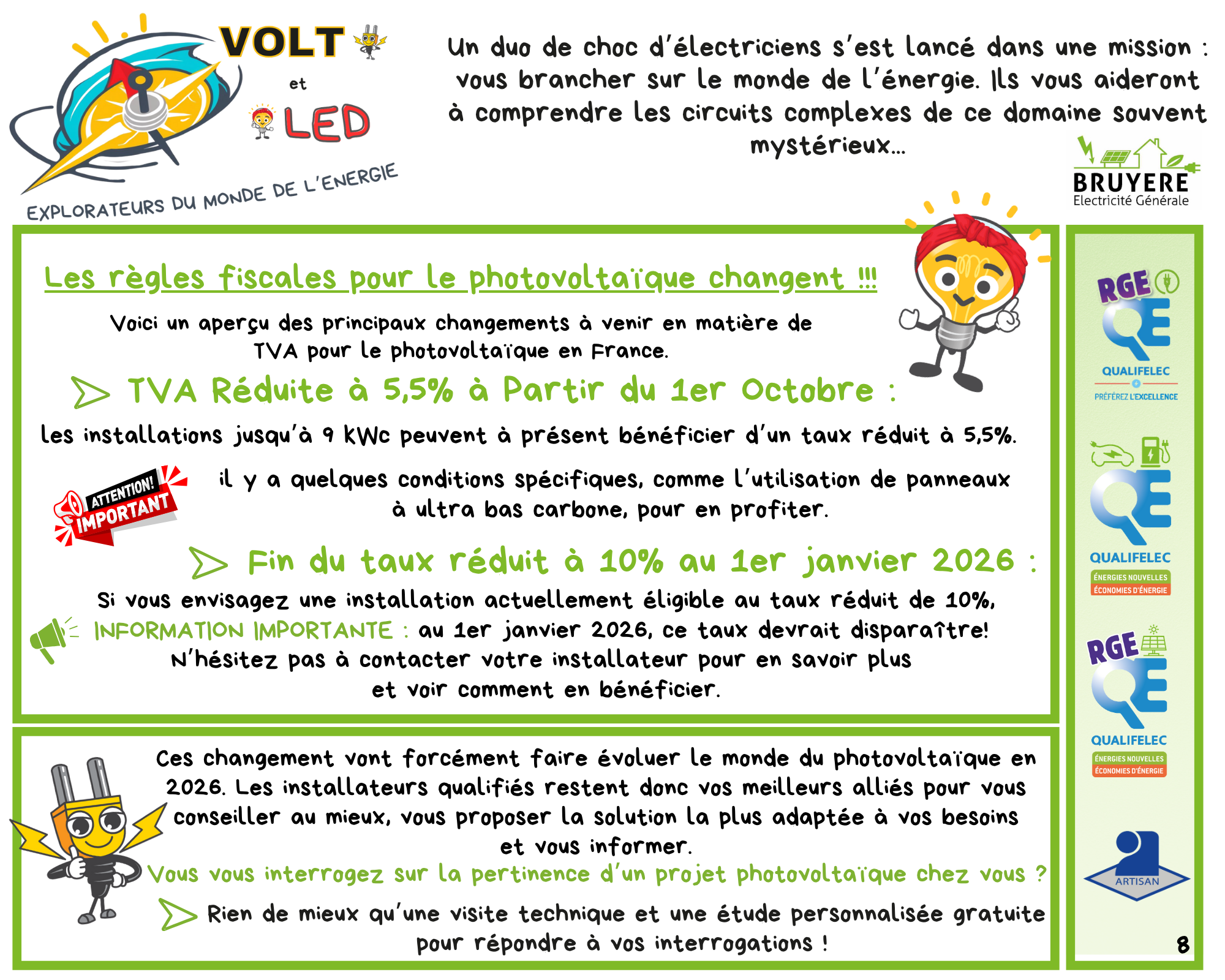 Règles fiscales du photovoltaïques