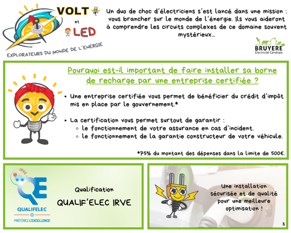 Pourquoi est-il important de faire installer sa borne de recharge par une entreprise certifiée ?