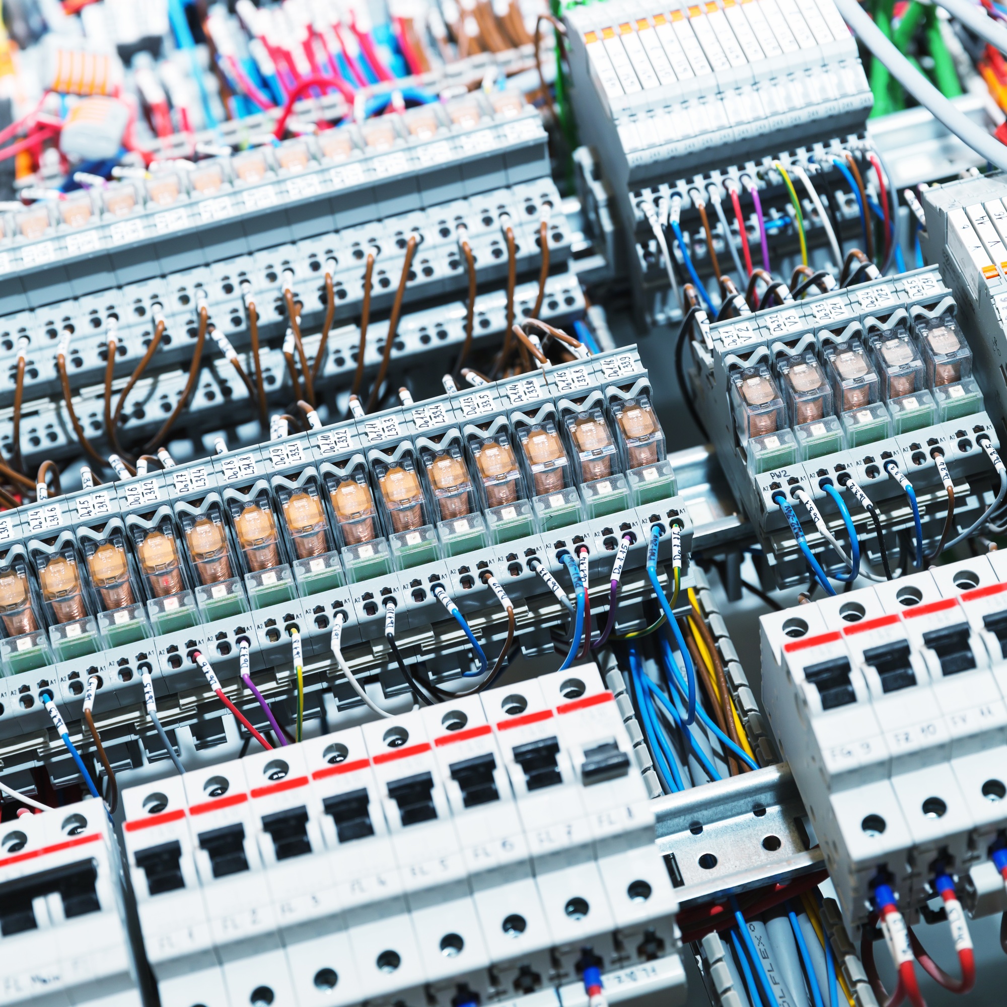 Electrical supplies shot